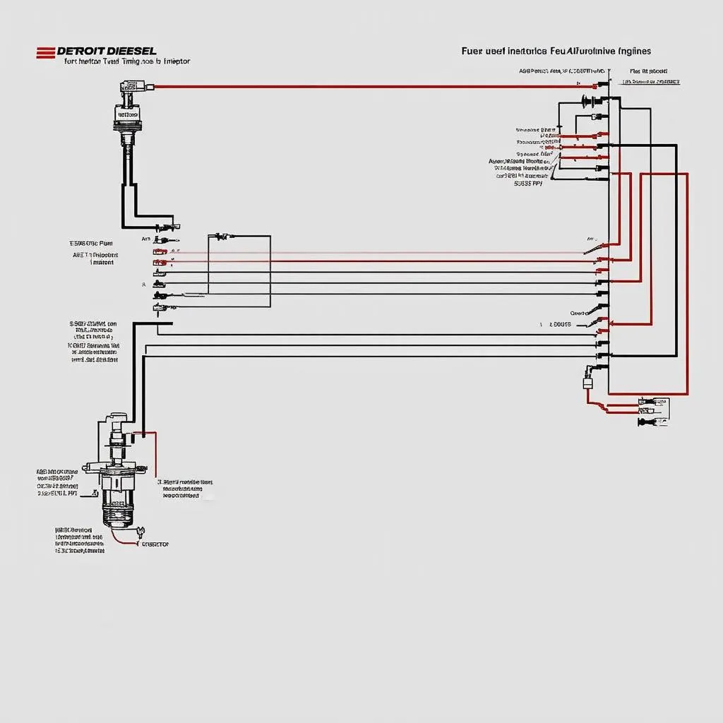 Comprendre le Tableau de Calage d’Injection des Moteurs Detroit Diesel